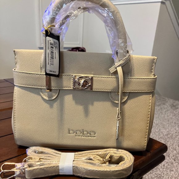 Bebe  Evie Satchel small - Beige - Picture 1 of 4